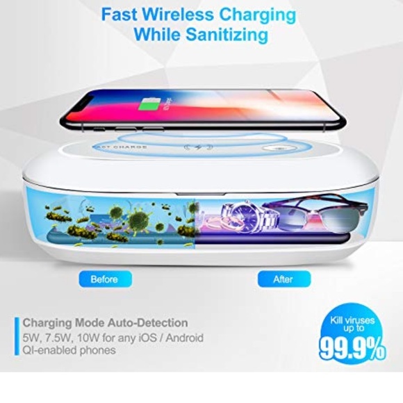 NIB Fast Charging + UV Sanitation Box + Essential Oil Diffuser - Picture 3 of 4